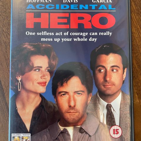 [DVD] Accidental Hero - 1992 (norsk tekst)