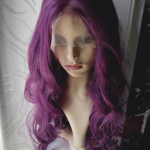 Lace front parykk Karneval/Wigparty mm ny