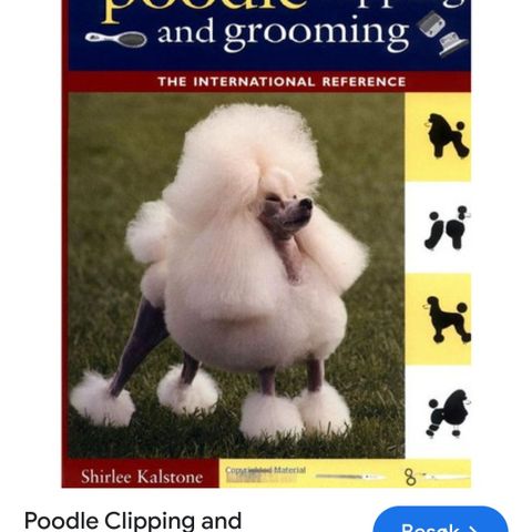 Poodle Clipping and Grooming. Ønsker denne boken