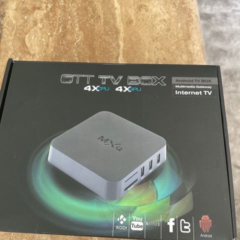 Selger min Android TV BOX