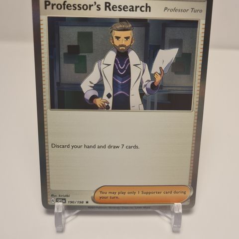 Professor's Research 190/198 Holo Rare - Scarlet & Violet Base Set