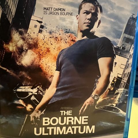 The Bourne Ultimatium. Blu-ray.
