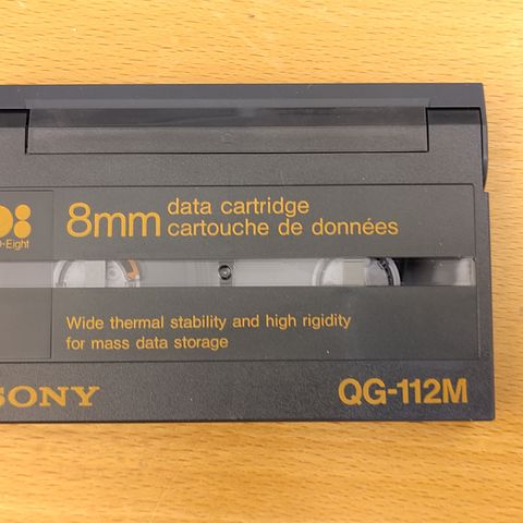 8mm data tape