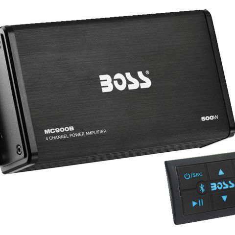 Boss MODEL 500W High Output 4 Channel Amplifier