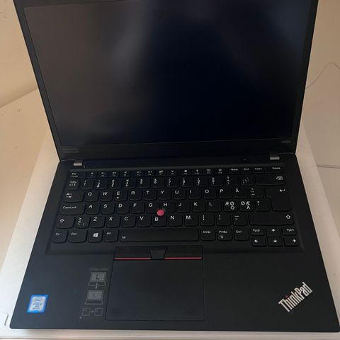 Pent brukt Lenovo ThinkPad T490s I5-8365u 1.6GHz 16GB RAM, 500GB SSD, Win11 Pro