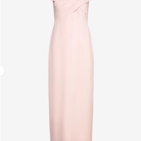 Lauren Ralph Lauren Crepe Off-the-Shoulder Gown