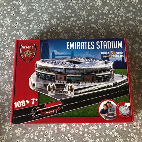 Emirates Stadium 3D puslespill