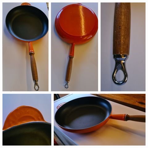 Le Creuset støpejernspanne