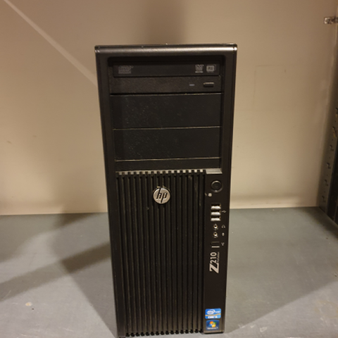 HP Z210 selges. i5-8GB 1x250GB/1x4TB Win7 Pro