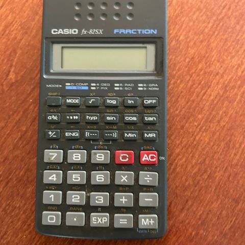 Casio kalkulator fx82-sx
