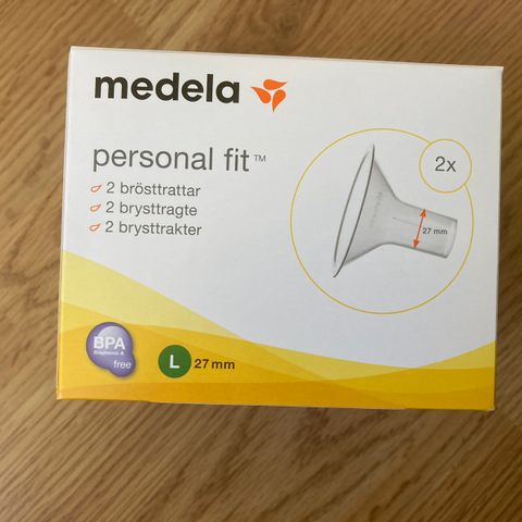 Brysttrakt fra Medela 27mm