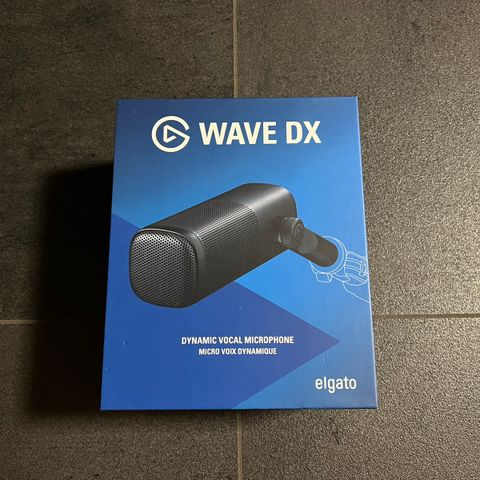 Helt Ny Elgato Wave DX Mikrofon
