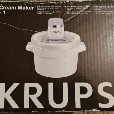 Krups iskremmaskin