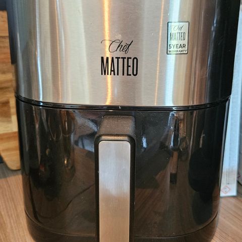 Chef Matteo airfryer - dual heat 6L