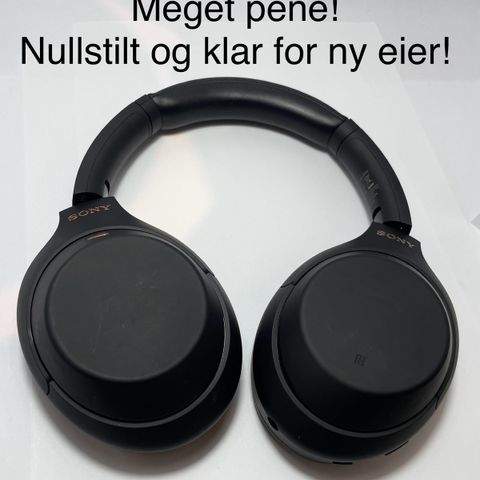 Sony WH-1000XM4 Hodetelefoner - Meget pene!