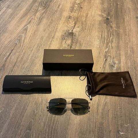 Oliver Peoples Dresner Solbriller Gull