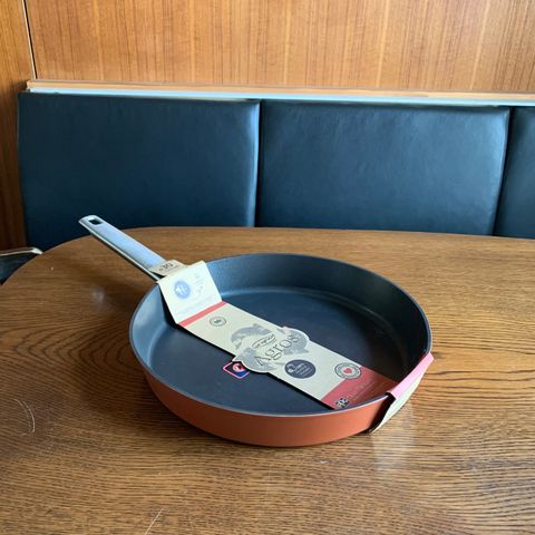 Frying pan Agros 30cm-red