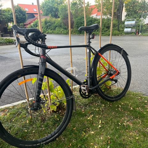 Grusracer/gravel bike unisex 53cm ramme