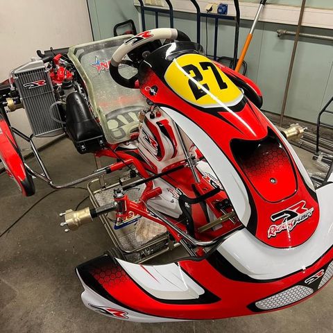 2023 mod DR Racing Kart J90 med Rotax Max EVO motor selges