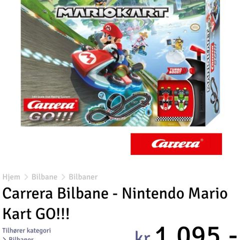 MarioKart bilbane Carrera