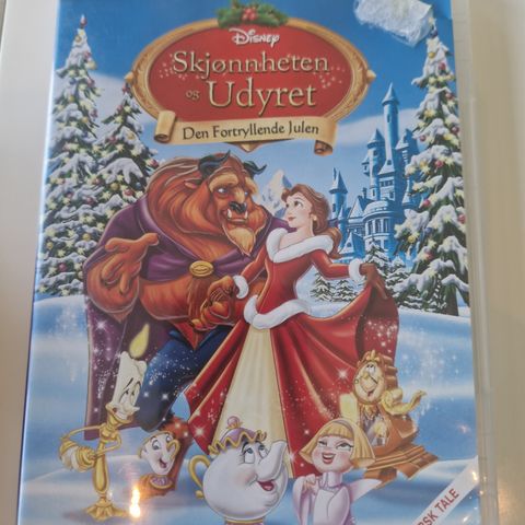 DVD Skjønnheten og Udyret Den Fortryllende Julen