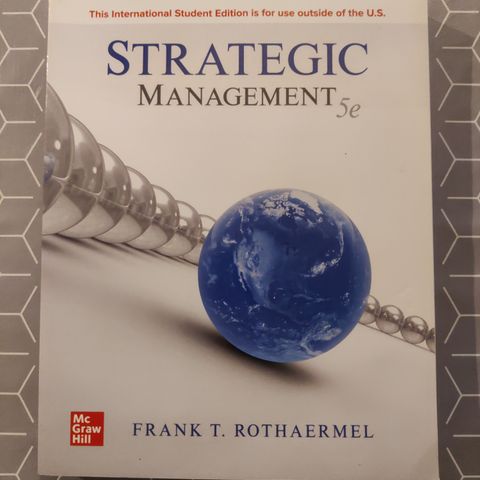 Strategic Management: Concepts ISE, 5. utgave (pocket, 2021)