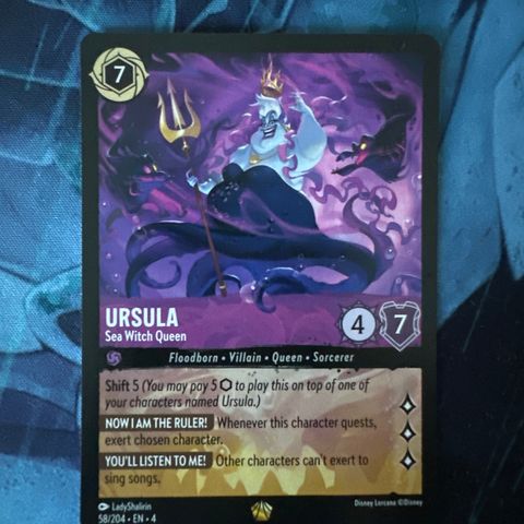 Ursula Sea Witch Queen 58/204 • EN • 4
