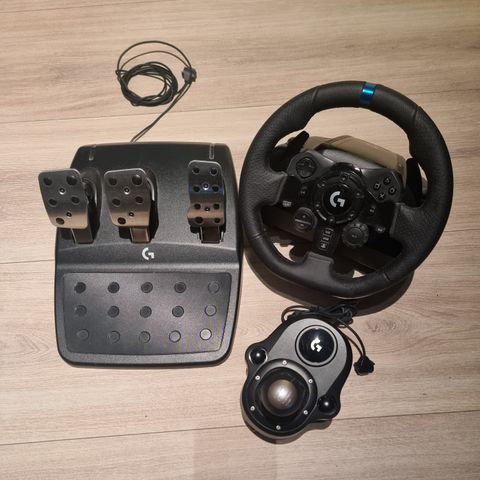 Logitech G923 med shifter