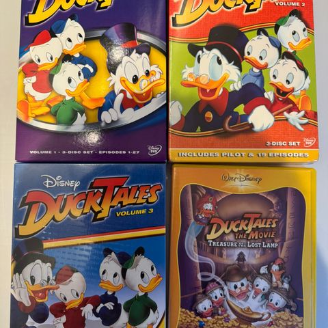 Duck Tales DVD-er