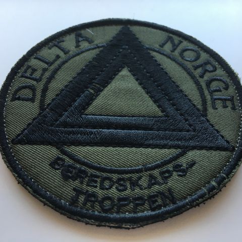 DELTA Politiet Beredskapstroppen / Beredskapsstyrke Patch