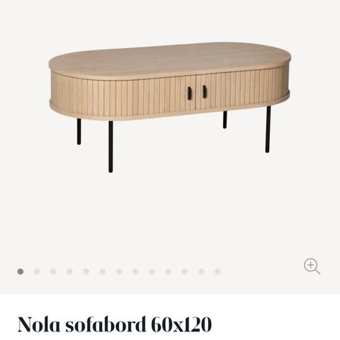 Ønsker å kjøpe Nola sofabord