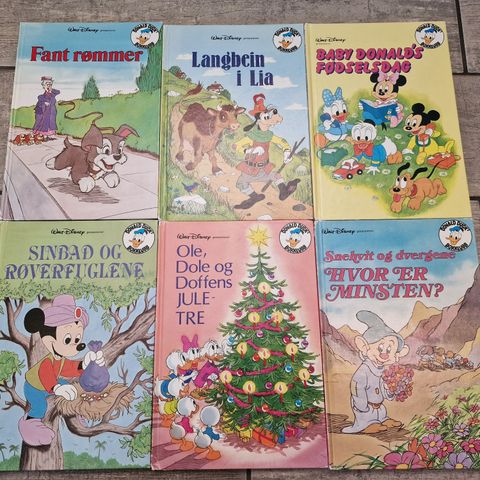 Disney barnebøker 24 stk