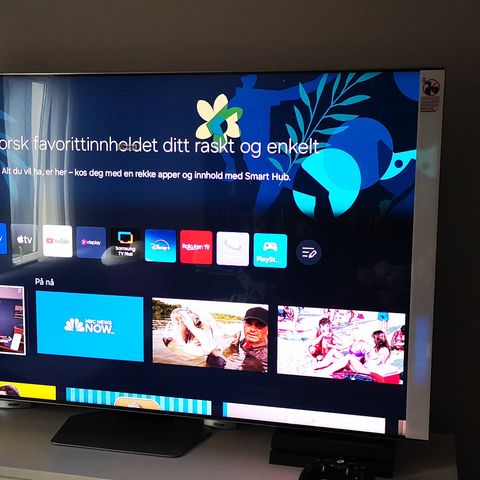 Som ny Samsung 65" NEO QLED QN85C selges.