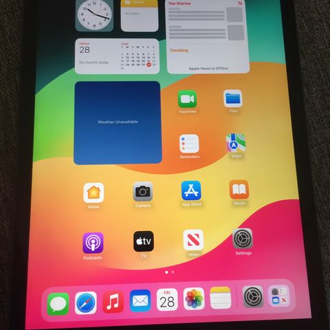 ipad 9th generasjon 256 Gb wifi+ Cellular