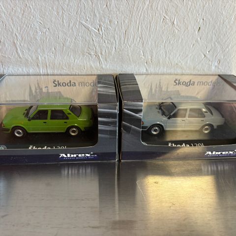 1:43 Skoda 120L fra Abrex selges