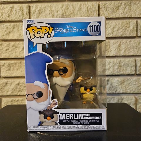 Funko Pop! Merlin with Archimedes ⭐️🌟
