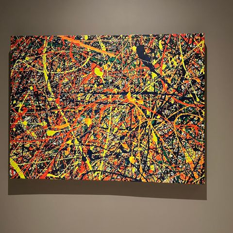 Bilde Vivid Anomoly av Jackson Pollock