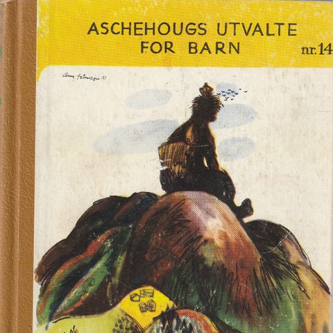 Johan Falkberget Eventyrfjell  Aschehougs utvalgte for barn  Nr. 14 4.oppl. 1951