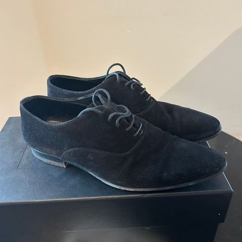 Saint Laurent Wyatt Suede Derby 20