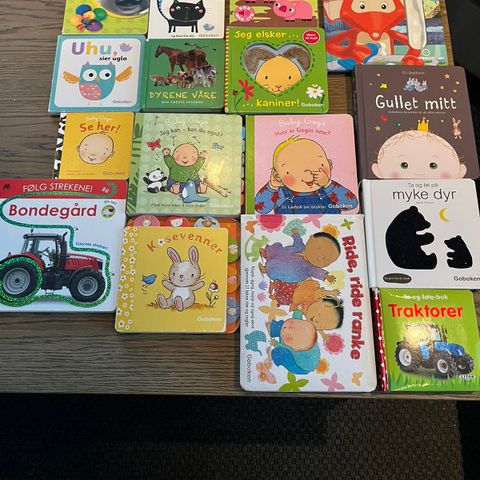 Barnebøker 0-3 år