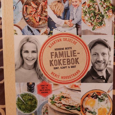 Verdens beste familiekokebok, Berit Nordstrand og Kjartan Skjelde