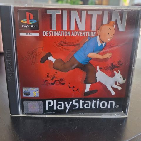 🎮 UNIK MULIGHET TINTIN PLAYSTATION 1 🎮