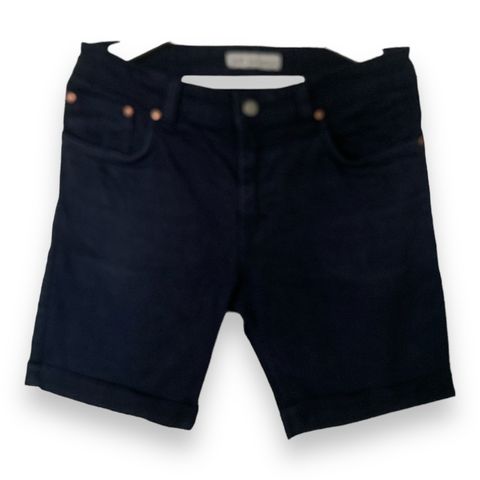 Shorts i myk denim til herre str W31