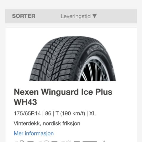 Nexen Winguard Ice Plus WH43