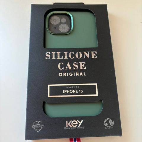KEY Silikondeksel MagSafe iPhone 15