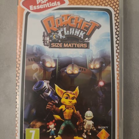 Ratch and Clank Size Matters og Resistance Retribution PSP spill