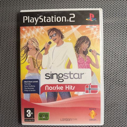 Singstar Norske Hits Playstation 2 / PS2