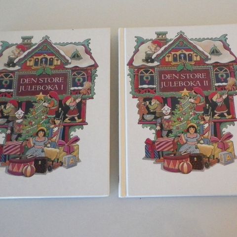 Den store juleboka 1 og 2. - julebøker, jul