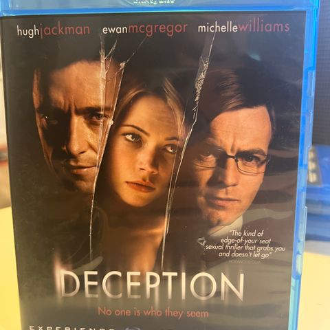 Deception. Blu-ray