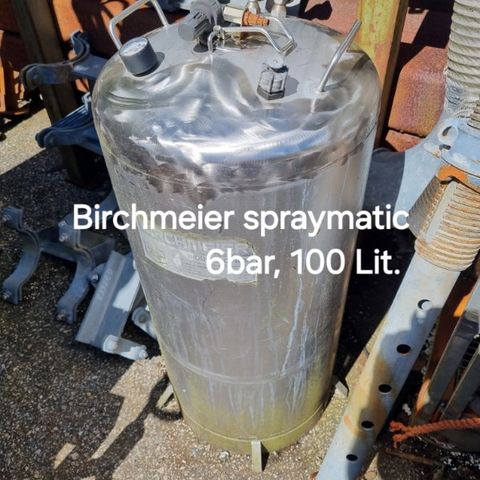 Trykktank Birchmeier spraymatic